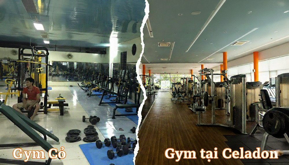 So sánh trải nghiệm tại phòng gym giá rẻ và hệ thống gym cao cấp