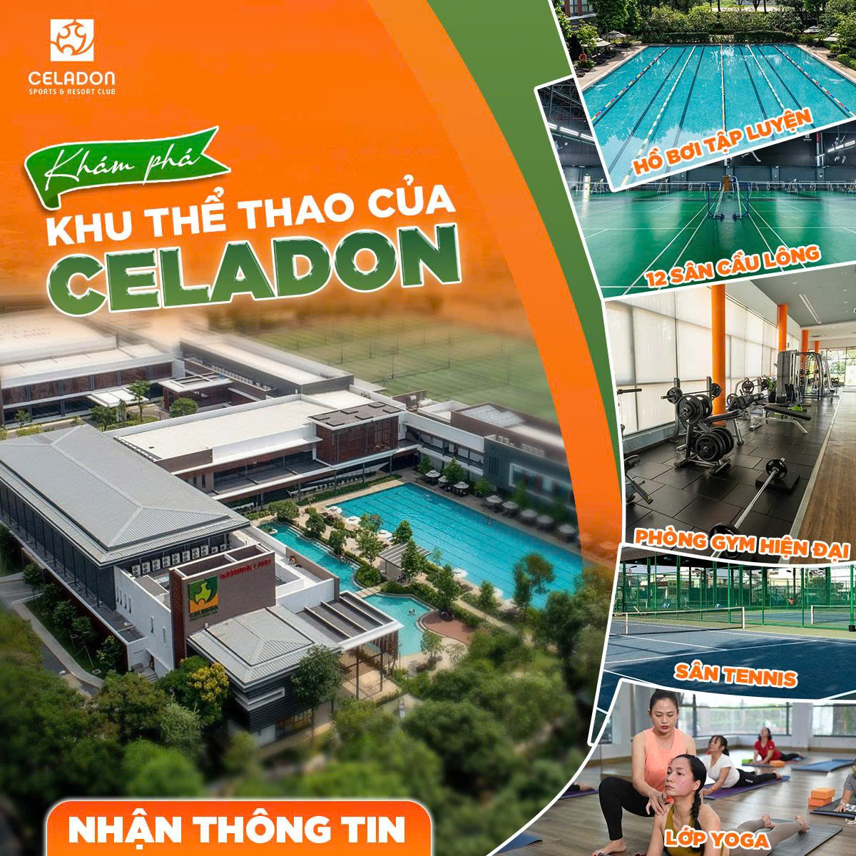 Tập luyện trọn gói 8 môn thể thao tại Celadon Sports Club